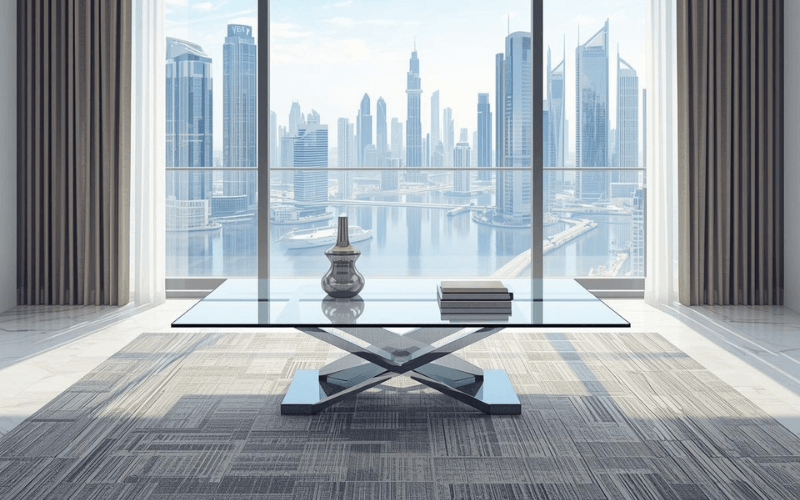 glass table top Dubai
